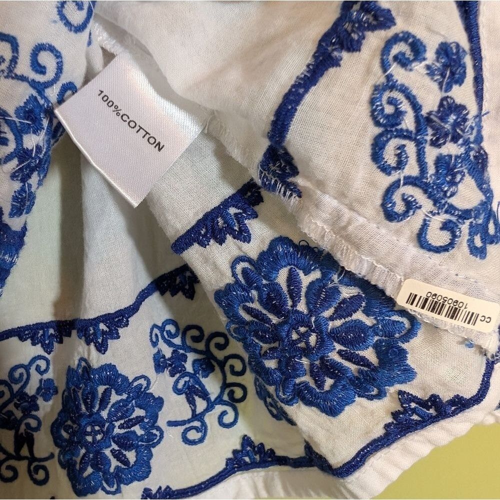 Love Sam Wanda Off The Shoulder Embroidered Top Sz S‎ - Picture 8 of 9